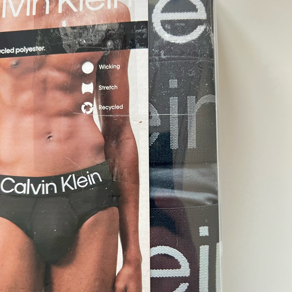 Calvin Klein Men's 3 Pack Microfiber Hip Brief Size M Underwear Polyester - Picture 4 of 10